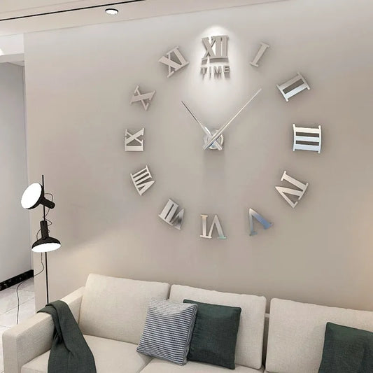 Roman Numeral Wall Clocks 3D DIY